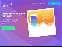 Tablet Screenshot of firstseo.com